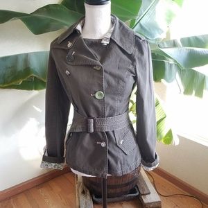 Studio 12-20 Womans Medium Olive Green Blazer